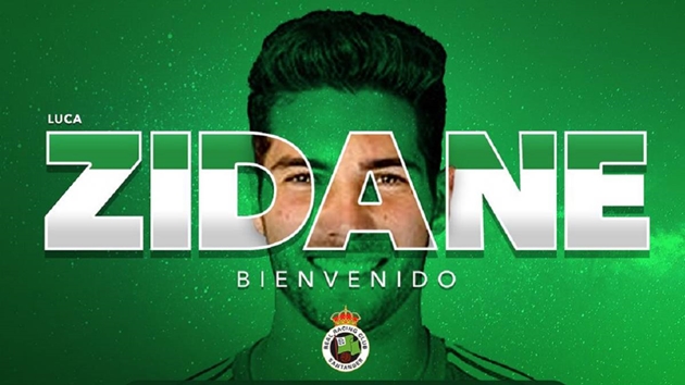 Luca Zidane chính thức gia nhập Racing Santader - Bóng Đá