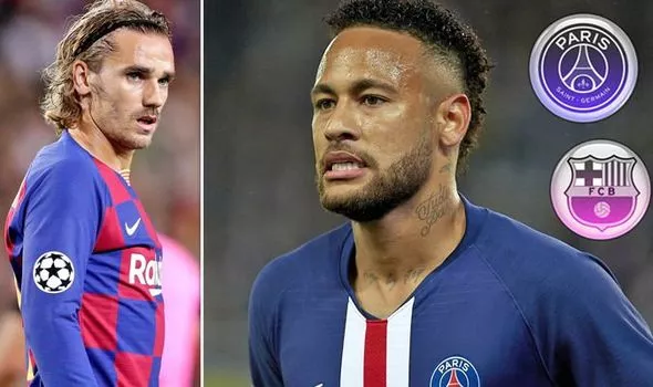 Neymar thinks PSG will accept Barcelona transfer offer including Antoine Griezmann - Bóng Đá