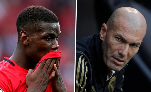 (Photo) Pogba spotted chatting with Zidane as Man United star prepares fresh push for Real Madrid transfer - Bóng Đá