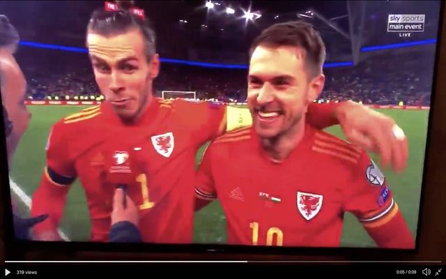 Gareth Bale accidentally swears on Sky Sports after Wales secure Euro’s qualification - Bóng Đá