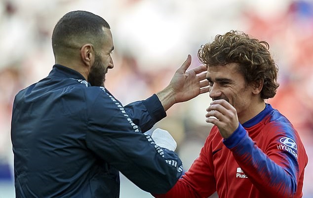 'People doubt him... he's one of the best No 9s out there': Antoine Griezmann showers Karim Benzema with praise ahead of El Clasico - Bóng Đá
