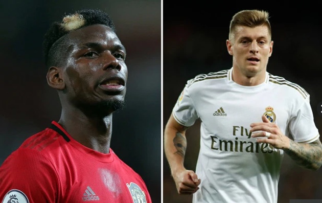 Kroos could join Man Utd as part of Pogba to Madrid deal - Bóng Đá