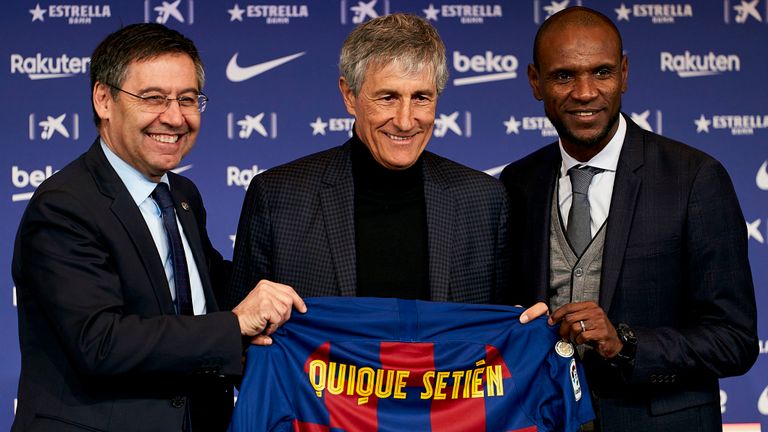 Quique Setien was Barcelona's fourth choice to replace Ernesto Valverde, says Graham Hunter - Bóng Đá