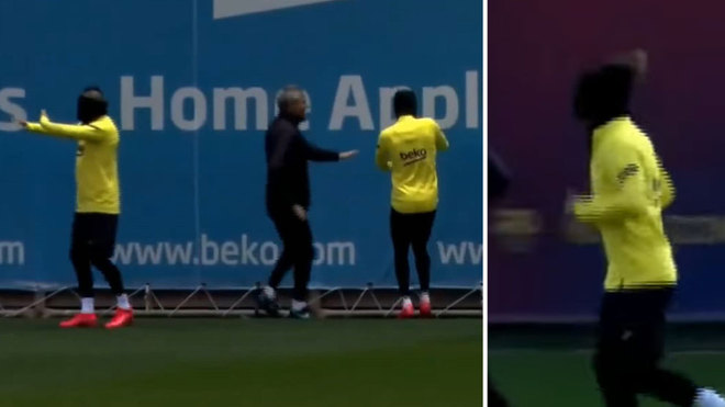 Setien makes Griezmann, Semedo and Umtiti train blindfolded - Bóng Đá