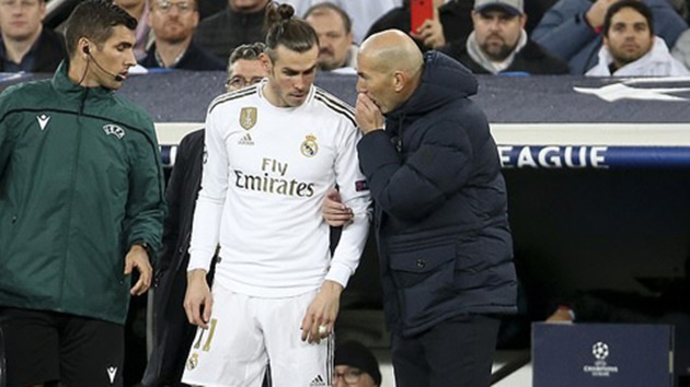 Zidane: There's no solution with Bale because there's no problem - Bóng Đá