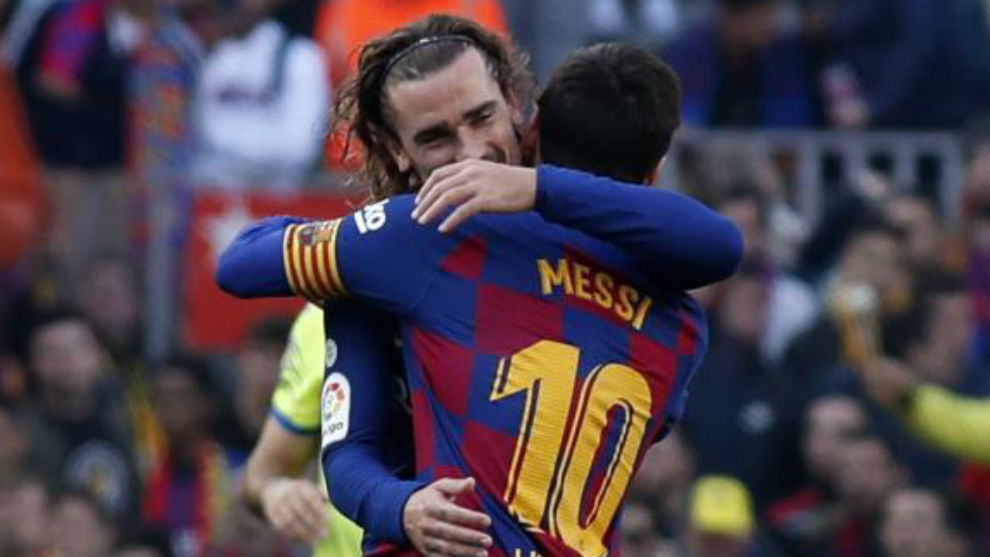 Griezmann: Messi and I are enjoying playing together - Bóng Đá