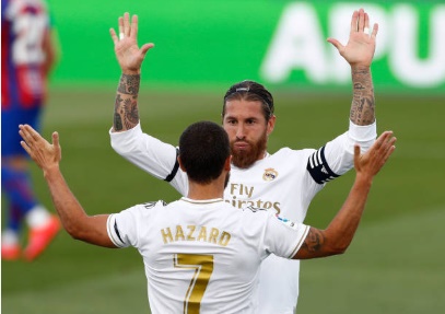 Ramos sprints 70 metres to score Real Madrid's second goal - Bóng Đá