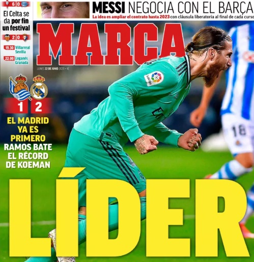 Papers react as Barcelona lose La Liga lead - Bóng Đá
