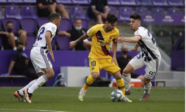 Messi sets new La Liga record for goals and assists during Barcelona's clash at Real Valladolid - Bóng Đá