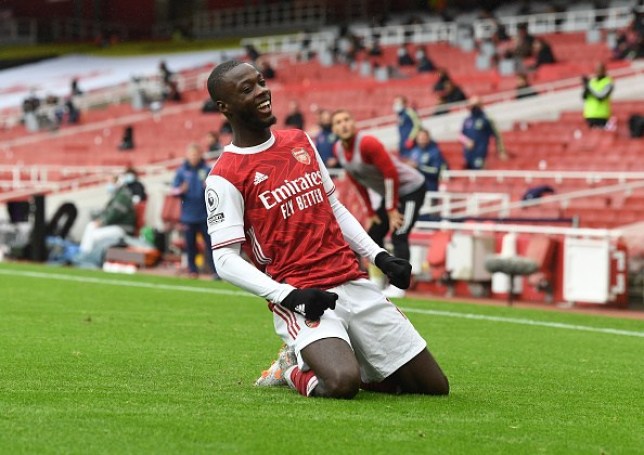 Mikel Arteta tells Nicolas Pepe how to secure starting spot after starring in Arsenal win over Sheffield United - Bóng Đá