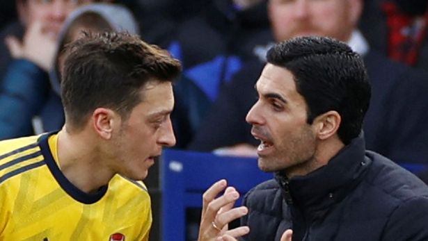 Arsenal dressing room appears to have picked side in Mikel Arteta and Mesut Ozil dispute - Bóng Đá