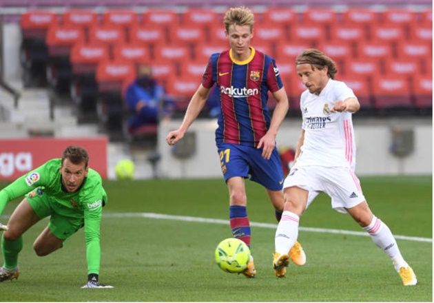 TRỰC TIẾP Barcelona 1-3 Real Madrid: Modric gia tăng cách biệt cho đội khách - Bóng Đá