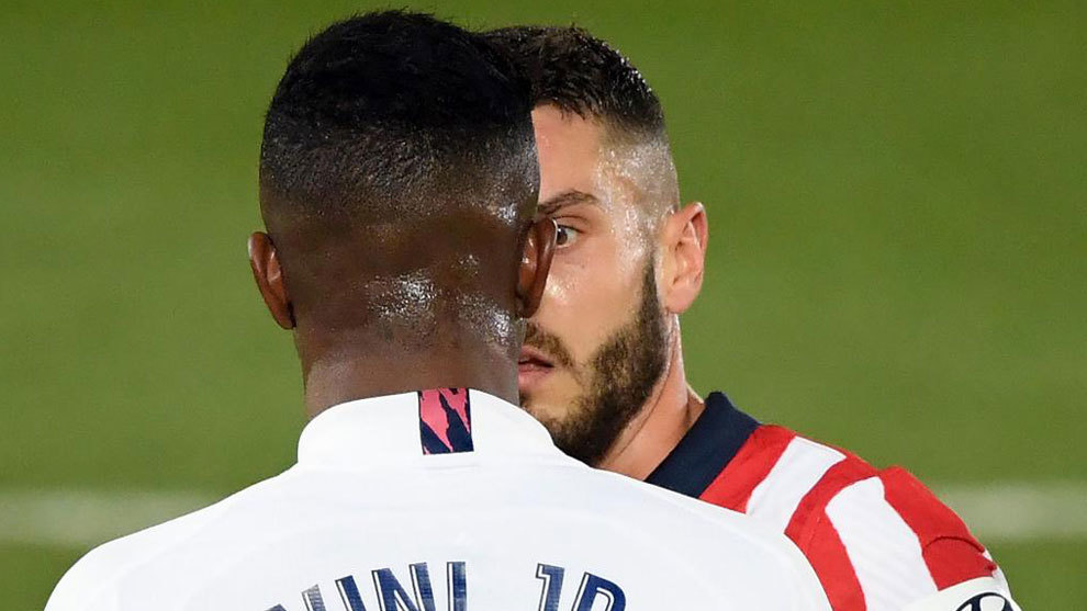 Tension between Koke and Vinicius in the Madrid derby - Bóng Đá