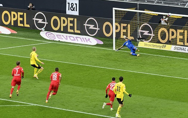 Haaland lập kỷ lục đáng buồn trong ngày đại thắng của Dortmund