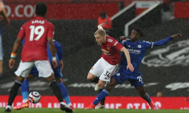 Chấm điểm Man Utd 1-2 Leicester: - Bóng Đá