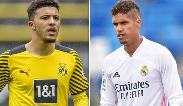 The available shirt numbers that Jadon Sancho and Raphael Varane could wear at Manchester United - Bóng Đá