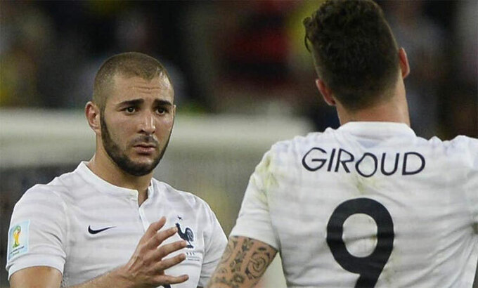 Olivier Giroud to Le Figaro on Karim Benzema: “If we win the Euros, we will celebrate with a go-kart race.” - Bóng Đá