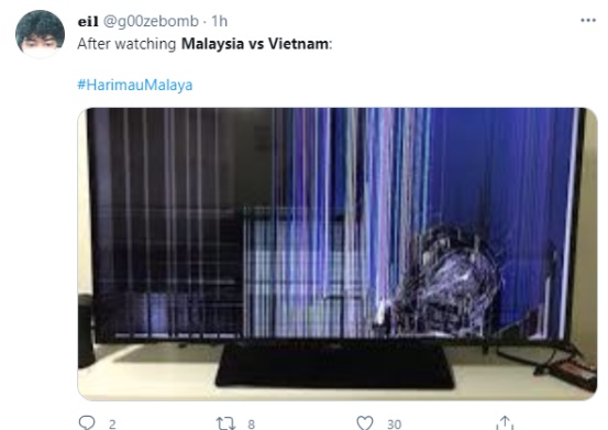 CĐV Malay đập TV - Bóng Đá
