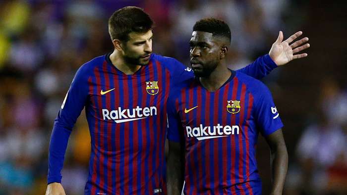 Pique on fans booing Umtiti: 
