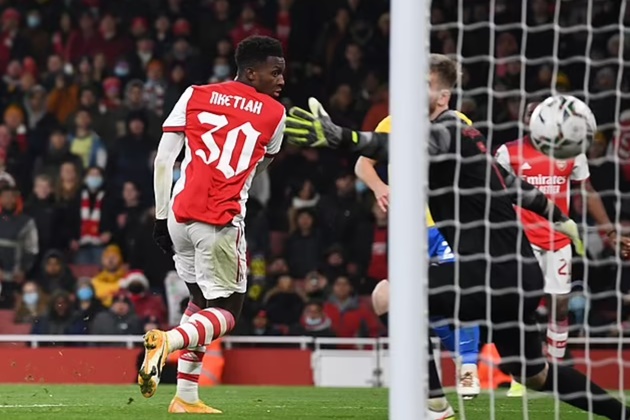 Hat-trick hero Eddie Nketiah insists he is just 'desperate to play' as he nears Arsenal exit - Bóng Đá