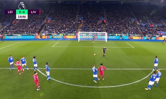 Mo Salah appears to be influenced by James Maddison moments before penalty miss - Bóng Đá