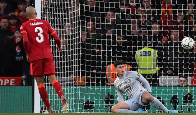 Liverpool's Fabinho: Luis Diaz didn't believe I would take a Panenka against Chelsea - Bóng Đá