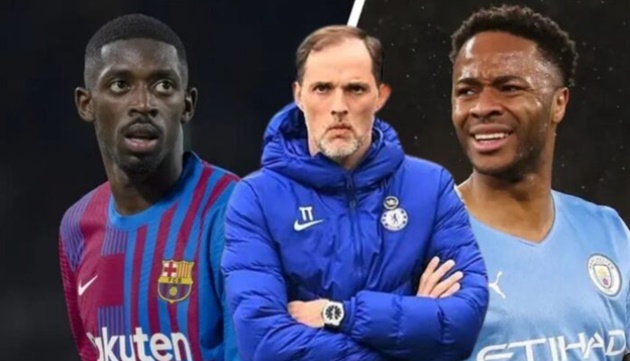 Chelsea want both Raheem Sterling and Ousmane Dembele this summer in a huge £150m splurge as billionaire - Bóng Đá