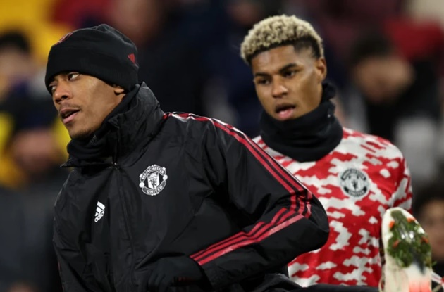 Marcus Rashford and Anthony Martial losing race to be fit for Manchester derby - Bóng Đá