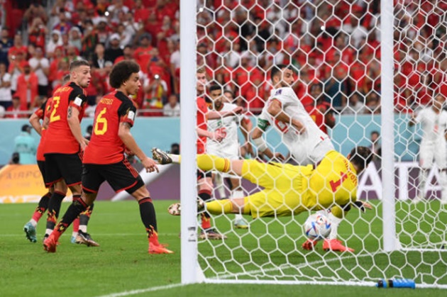 TRỰC TIẾP Bỉ 0-1 Maroc (H2): Sai lầm của Courtois - Bóng Đá