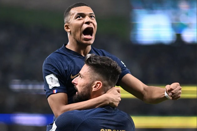 Giroud và Mbappe - Bóng Đá