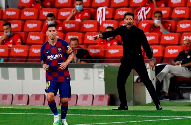 Lionel Messi can only be stopped by 'prayer' - Kieran Trippier on Simeone conversationd - Bóng Đá