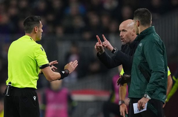 What referee told Erik ten Hag about Marcus Rashford 'foul' that left Man Utd boss furious - Bóng Đá