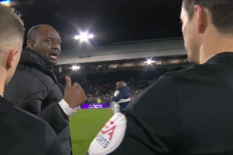 Why Patrick Vieira and Crystal Palace were left furious at full time whistle vs Liverpool - Bóng Đá
