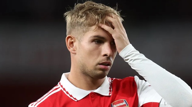 Arsenal look to sell Emile Smith Rowe in the summer - Bóng Đá