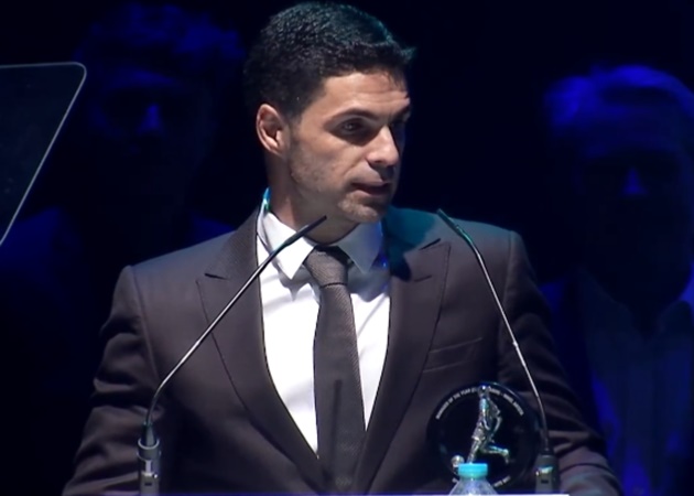 Arsenal manager Mikel Arteta has won manager of the year at the London Football Awards. - Bóng Đá