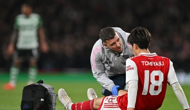 Takehiro Tomiyasu injury update: Arsenal full-back withdraws from Japan squad amid fears he's suffered serious set-back - Bóng Đá