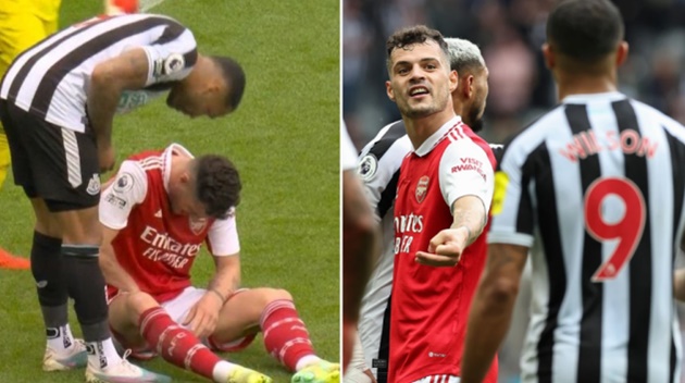 Callum Wilson slams Arsenal star Granit Xhaka for abusing ‘clear tactic’ - Bóng Đá