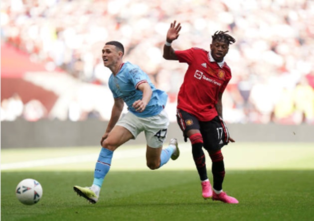 Fred delivers dismal performance as Man Utd lose out to Man City in FA Cup final - Bóng Đá