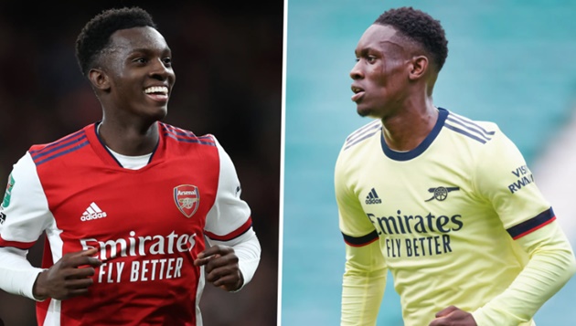 Folarin Balogun and Eddie Nketiah Arsenal exits opens up three marquee striker transfer chances - Bóng Đá