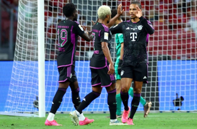 Sane gỡ hòa cho Bayern.