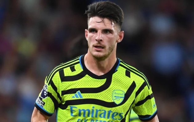 Declan Rice following Arsenal’s tough 1-0 win away at Crystal Palace.  - Bóng Đá