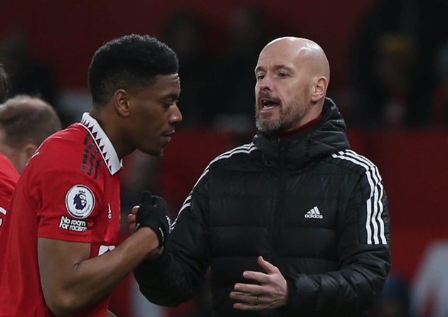 Anthony Martial to STAY at Man Utd?! Erik ten Hag confirms flop forward among four players who could be handed new contract  - Bóng Đá