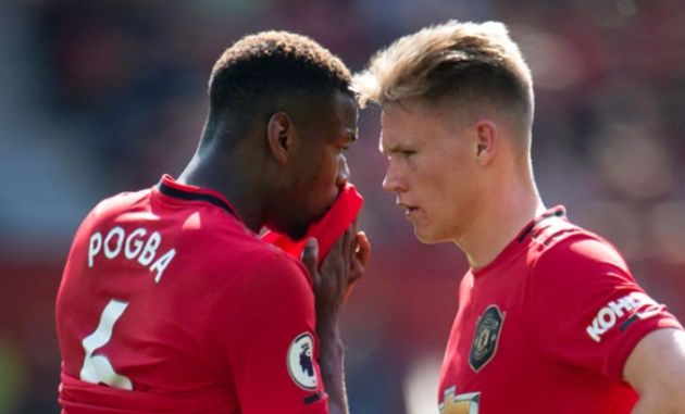 Scott McTominay left disappointed as private Paul Pogba chat shared - Bóng Đá