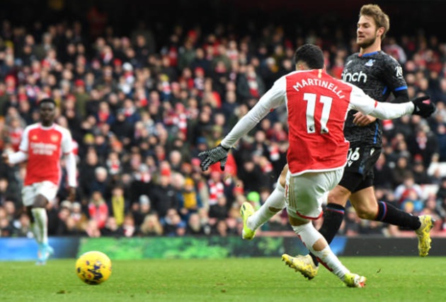 5 điểm nhấn Arsenal 5-0 Palace: - Bóng Đá