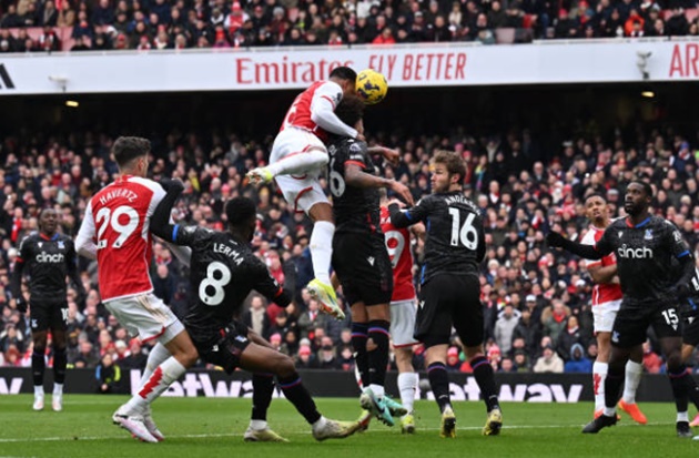 TRỰC TIẾP Arsenal 1-0 Crystal Palace (H1): Gabriel lập công! - Bóng Đá