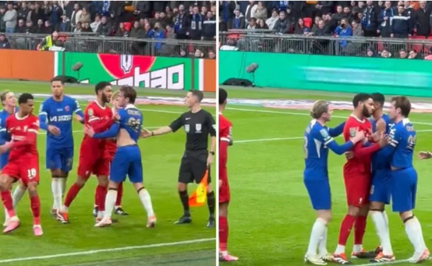 Fan footage shows Liverpool star furious with how Ben Chilwell treated Reds youngster - Bóng Đá