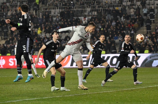  Bayer 04 Leverkusen came back from a two-goal deficit in the Europa League/UEFA Cup for just the 2nd time, - Bóng Đá