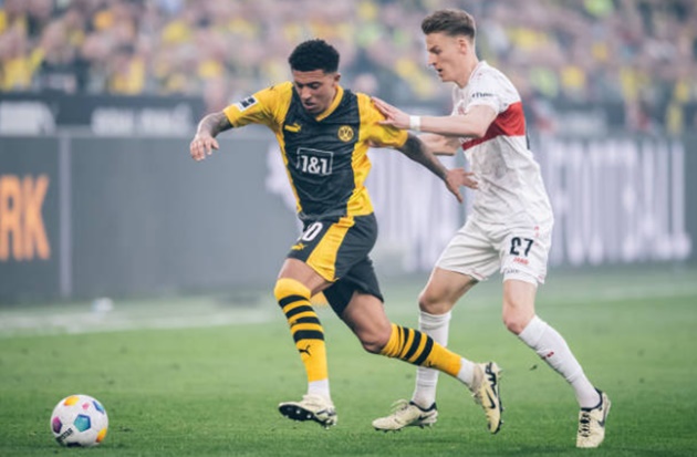 Jadon Sancho’s heroics prove futile as Borussia Dortmund suffer defeat vs. Stuttgart - Bóng Đá
