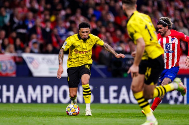 Jadon Sancho a silver lining for Borussia Dortmund in defeat vs. Atletico Madrid - Bóng Đá