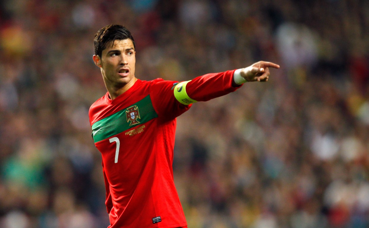 Nhìn vào Bồ Đào Nha, là người ta nhìn vào Ronaldo. Ảnh: Internet.
